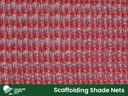 Scaffolding Shade Nets
